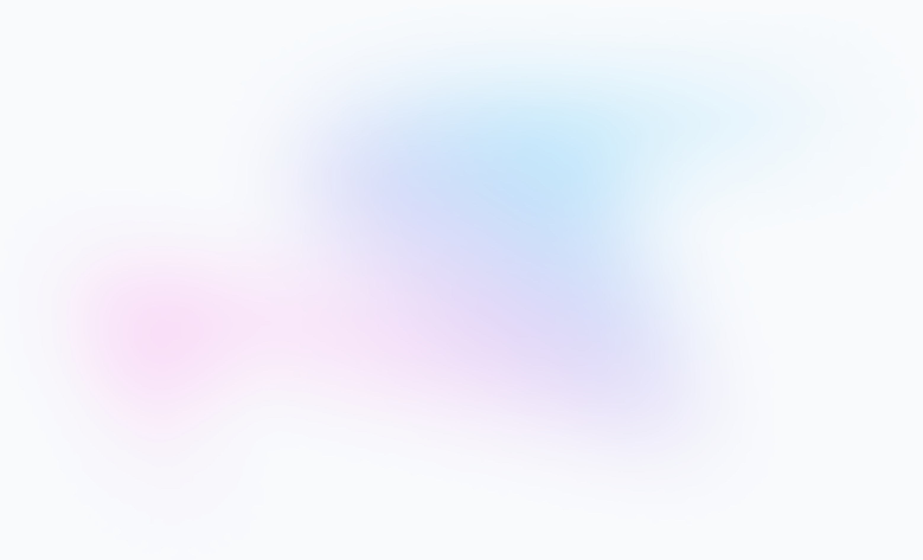 Radial color gradients to brighten the background